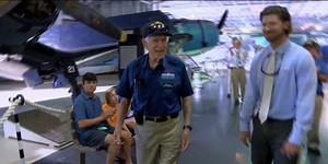 Name of WWII Pilot placed on fighter plane he flew for USS Yorktown