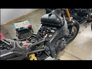2008 YAMAHA FZ1 REBUILD PART 2!