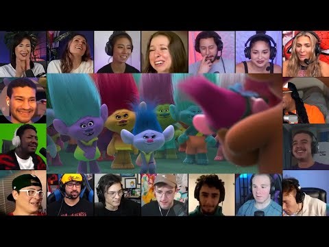 Trolls (2016) reaction mashup