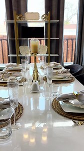 I styled my dining room with a white and gold bookcase, It came out great! Use code “OPM15” to get 15% off Bookcases：https://bit.ly/42qLvKx Yitahome Furniture：https://bit.ly/3vaJxkS #Theopms #homedecor | The OPM Family