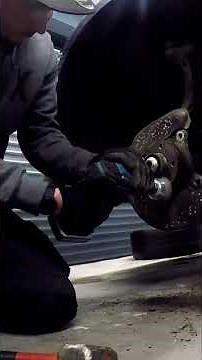 Car Brake Job: Watch This Easy Wheel and Caliper Removal! #shorts