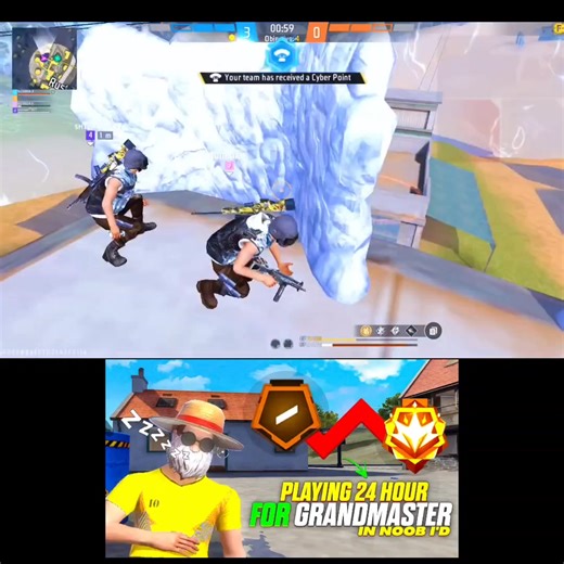 44K views · 906 reactions | Playing 24 Hour Nonstop for Grandmaster in cs rank - MONU KING | Tonde GAMER | Facebook