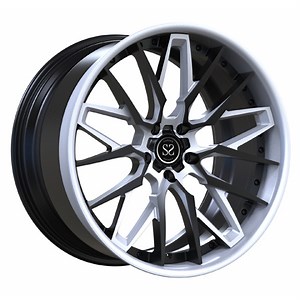 [Hot Item] 2 Piece Wheels for Chevrolet Corvette C8 Forged 20inch 21inch Silver Black 2 Colors Car Rims