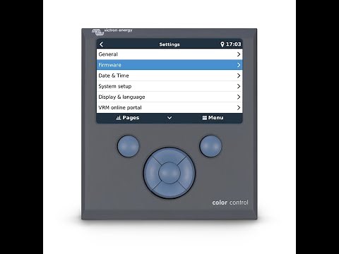 Victron Color Control: Connect to a new WiFi network