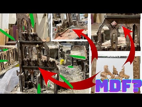 MDF Terrain kits | Build Better with a few easy tips