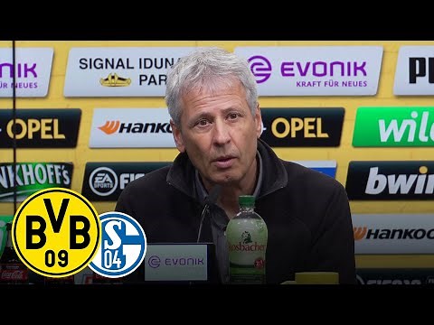 Derby-Niederlage zu neunt | PK mit Lucien Favre und Huub Stevens | BVB - Schalke 2:4