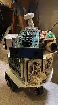 Heathkit Hero-1 demo program, with Votrax speech synth output and motor actuation.