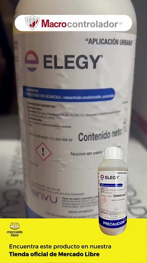 Control de Plagas con Elegy Bayer y Cipermetrina