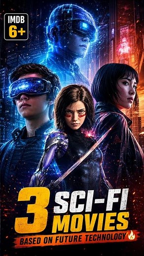 3 Sci-Fi Movies Based on Future Technology | IMDB 6+ #movierecommendations