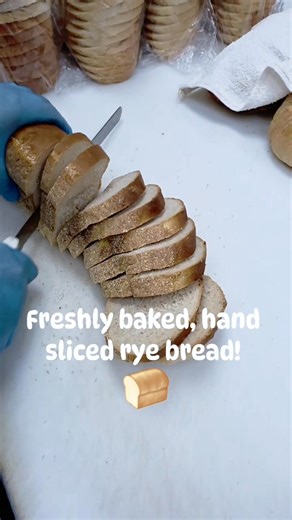 Freshly baked, hand sliced seedless rye bread for every award-winning sandwich! | Bread Basket Deli - Lincoln Park, MI