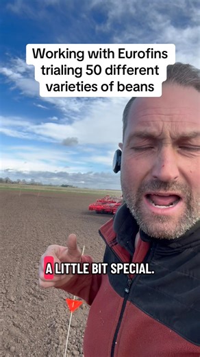 Working with Eurofins trialing 50 different varieties of beans to see which ones perform best.