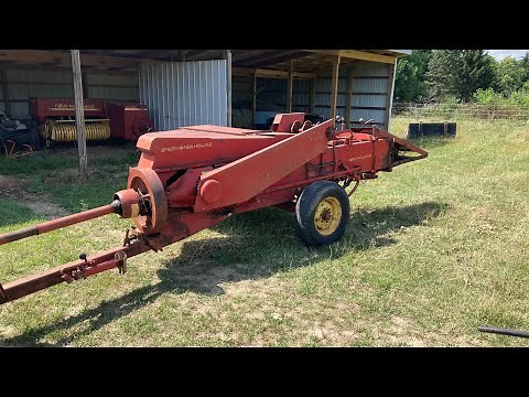 Testing and fixing knotter stack end play in a square baler.