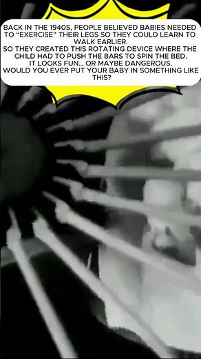 The Baby Gym Machine From the 1940s 😳 #shorts