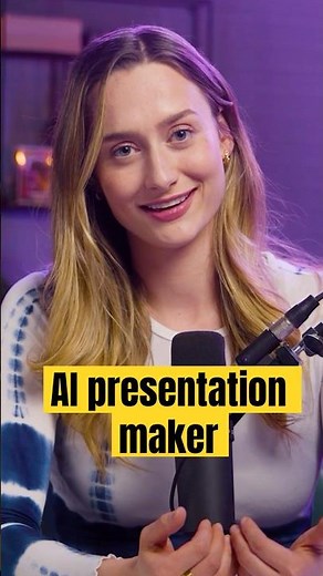 AI presentation maker for selling, consulting, branding, reporting and recruiting