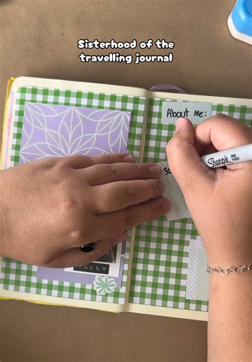 Sisterhood of the Traveling Journal: Creative Ideas