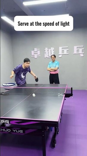 Basic A-shaped angled serve technique in table tennis. #pingpongtips #instructions #practice