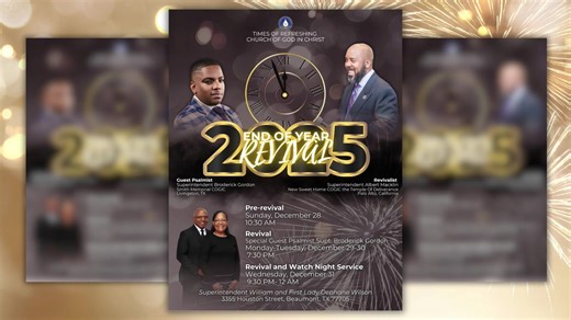 Times Of Refreshing COGIC | Times Of Refreshing Church Of God In Christ