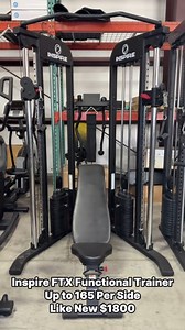 Inspire FTX Functional Trainer Up to 165 Per Side Like New $1800...