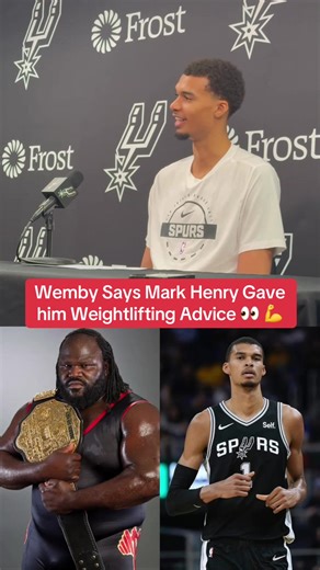 Wemby Gaining Strength with Mark Henry's Tips