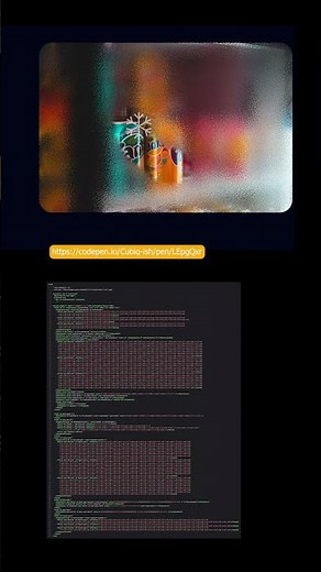 Stunning Blurred Glass UI Effect Using HTML, CSS & JavaScript | Modern UI Design Tutorial