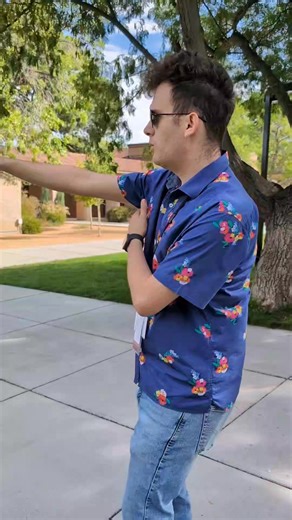 Ninth graders in Isaac Lipkowitz’s Geometry/Algebra II class used sextants and measuring tape to unlock the mysteries of trigonometric ratios. They determined the heights of trees, a flagpole, and more right in the east quad, bringing math to life! 🌳📐 #AlbuquerqueAcademy #AcademyInMotion #RealWorldMath #TrigOnTheQuad | Albuquerque Academy