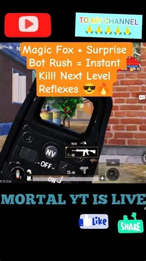 Magic Fox + Surprise Bot Rush = Instant Kill! Next Level Reflexes 😎🔥