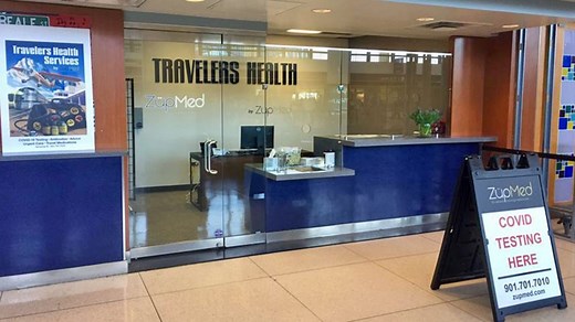 Travelers Health Services offers COVID-19 testing and more at Memphis International Airport