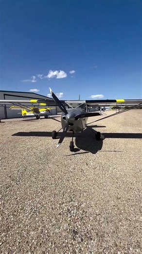 Who says a Kitfox has to be a taildragger? #KitfoxAircraft #ExperimentalAircraft #Aviation #shorts