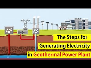 The Steps for Generating Electricity in Geothermal Power Plants