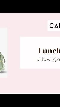 CALPAK insulated lunchbag | unboxing and review