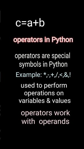 operators in python Tamil | Types of operators in python tamil | what is operator in python tamil