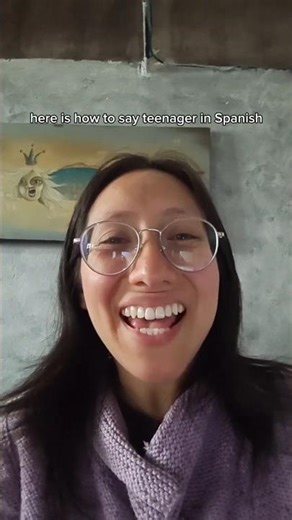 TEENAGER IN SPANISH ‪@latruespanish‬ #learnspanish #spanishvocabulary #spanishconversation