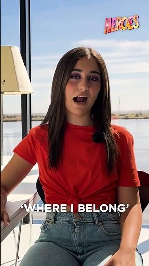 Júlia Machado is making waves for Portugal with her song ‘Where I Belong’ 🌊🇵🇹#JESC2023 #Heroes