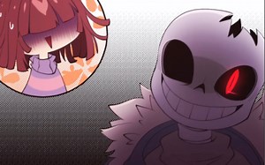 【Horrortale漫配/中文字幕】你被吓到的样子很可爱❤❤