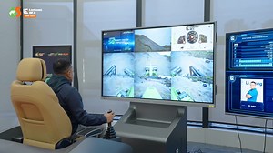 1K views · 120 reactions | 5G remote control technology also takes the spotlight at the #2023LiuGongGlobalDealerConference. Just last month, we successfully hosted the #LiuGong 5G Remote Control Competition, featuring 6 contestants from around the world. Picture this: smoothly controlling giant robots from a cozy command center, just like in those sci-fi movies. How cool is that? Watch the video to experience it firsthand! | LiuGong Global | Facebook