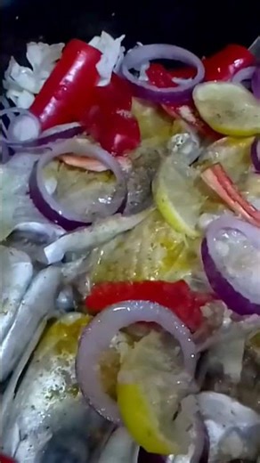 Easy and delicious stovetop recipe for fish with cabbage 🐠 #fishdish #delicious #Shorts #trending