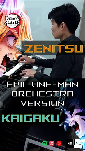 Demon Slayer Infinity Castle | Zenitsu vs Kaigaku Theme | Epic One-Man Orchestra Version!