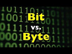 What’s the Difference Between ‘Bit’ and ‘Byte’? [ID0605]