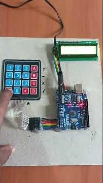 Arduino Projects for Beginners | Calculator Using Arduino Uno |Science Experiment Project