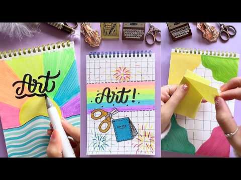 12 Simple Front Page Designs for Art ✨ | Easy & Stylish Ideas for Everyone