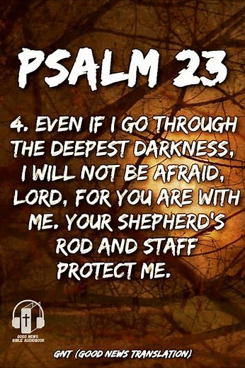 Holy Bible: Psalm 23 Good News Translation Audio