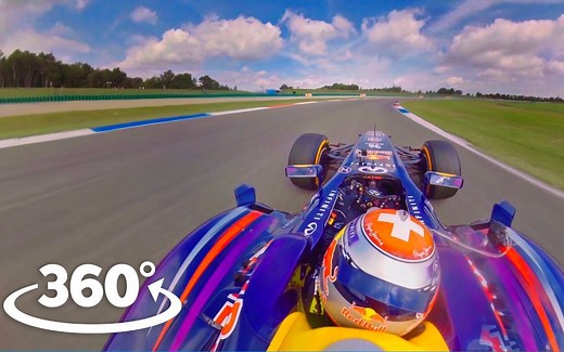 【360° VR】红牛F1赛车视频体验