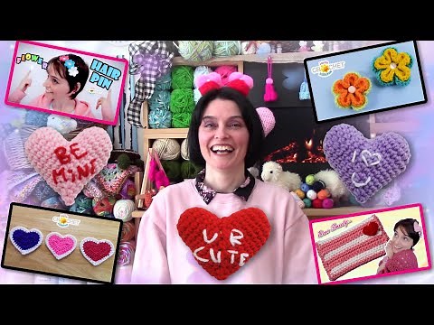 5 Crochet Valentine's Gifts You Can Make Right Now!