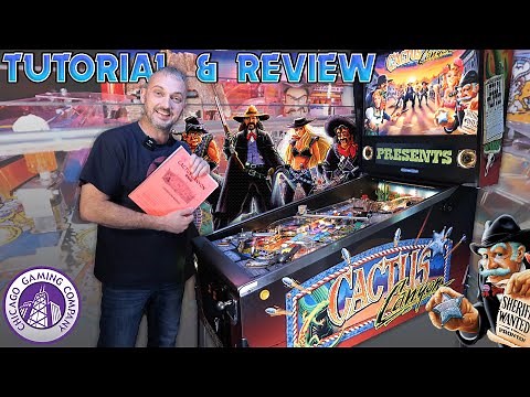 Cactus Canyon Remake Pinball Review & Tutorial | How to reach Wizard Mode! | Chicago Gaming Company