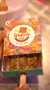 When words fall short,waffles speak louder 🧇❤️Because sometimes love just needs a little extra time and her favorite waffle.” | Waffle Time