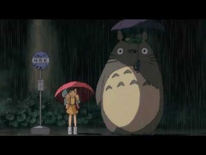 My Neighbor Totoro Relaxing Rain Sounds Ambience For Sleep