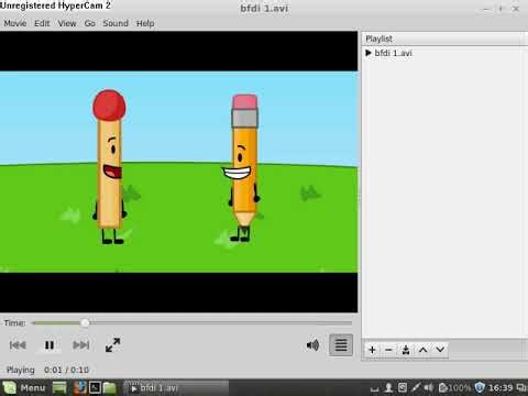 Unfinished 1st scene for bfdi 1a by cary