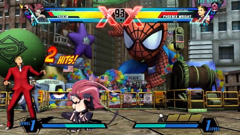 Ultimate Marvel Vs Capcom 3 Playthrough - Felicia, Dante and Amy