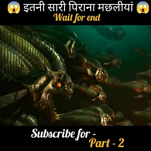 The killing scene of Piranha Fish #shorts #movie