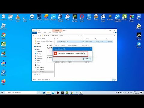 FIX: Couldn't Mount File. Sorry, there was a problem mounting the file (SOLVED)